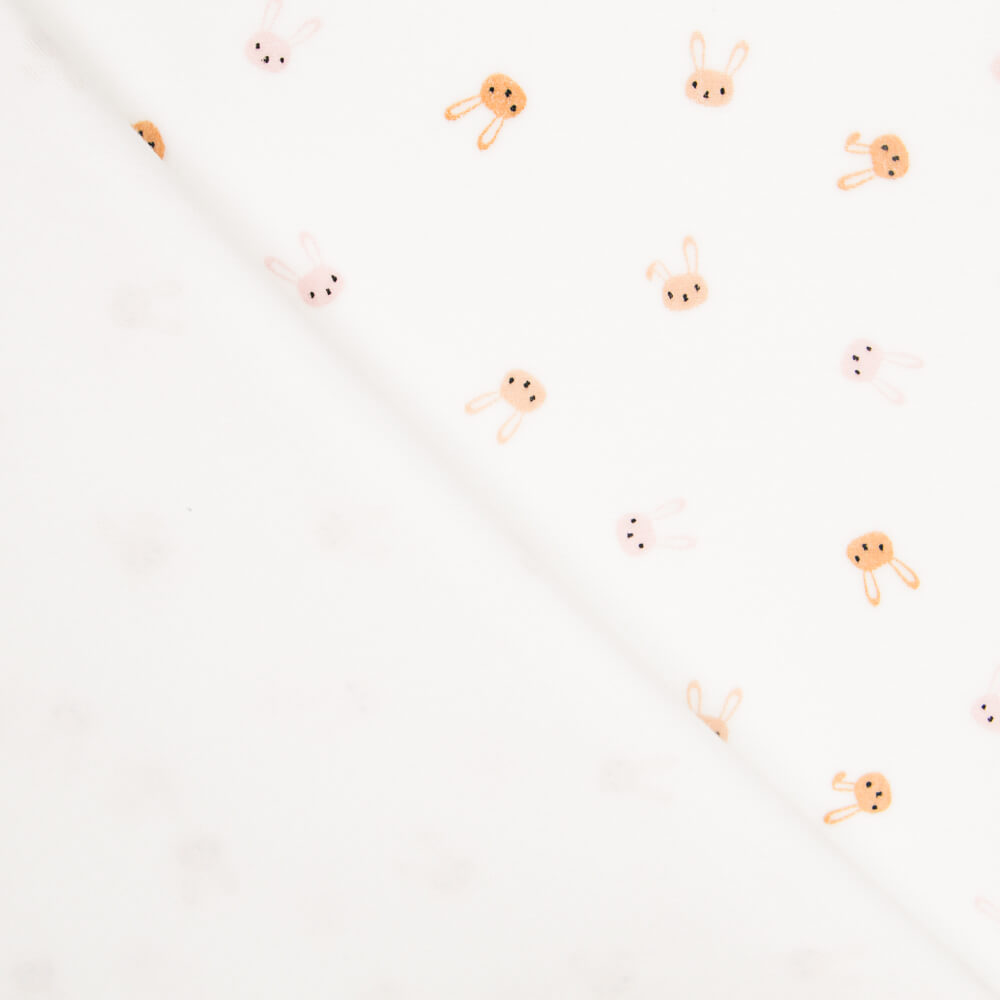 Punto Tundosado Conejitos Blanco - Ribes y Casals