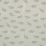 Punto Tundosado Infantil Dinosaurios Verde Oeko-Tex® - Ribes y Casals