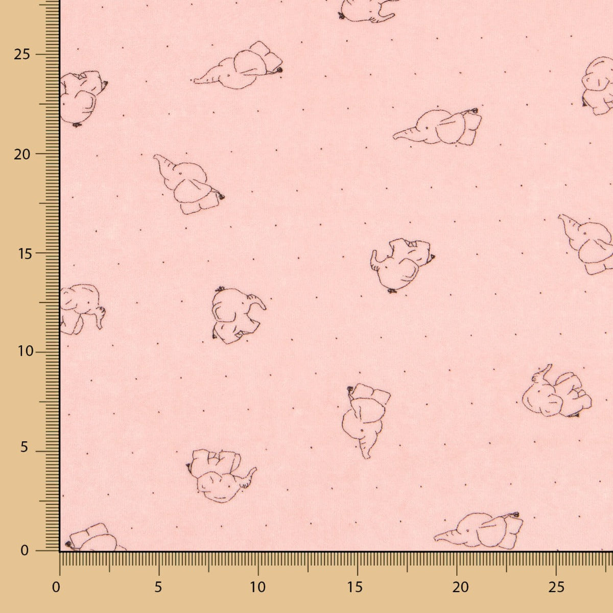 Punto Tundosado Elefantes Rosa - Ribes y Casals