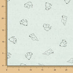 Punto Tundosado Elefantes Verde - Ribes y Casals