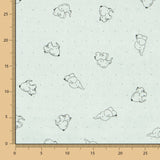 Punto Tundosado Elefantes Verde - Ribes y Casals