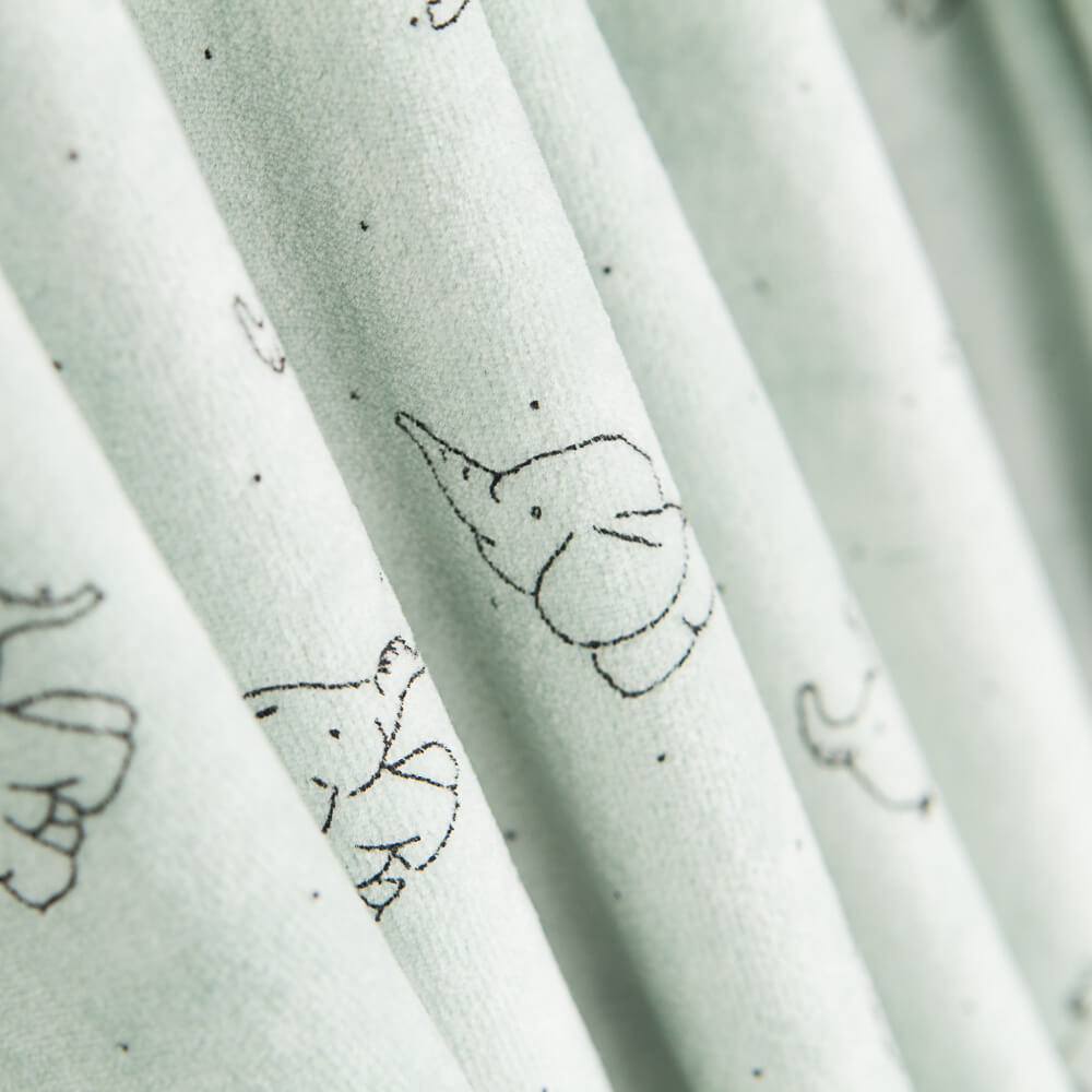 Punto Tundosado Elefantes Verde - Ribes y Casals