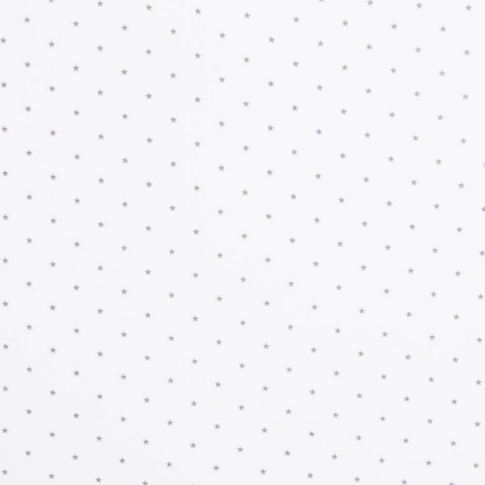Punto Tundosado Estrellas Fondo Blanco Oeko-Tex® - Ribes y Casals
