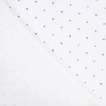 Punto Tundosado Estrellas Fondo Blanco Oeko-Tex® - Ribes y Casals