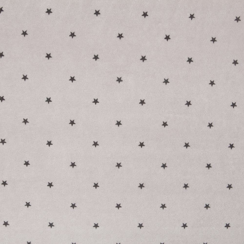 Punto Tundosado Estrellas Gris Oeko-Tex® - Ribes y Casals