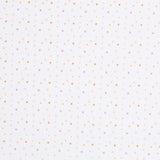 Punto Tundosado Flores Blanco Oeko-Tex® - Ribes y Casals