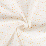 Retal Punto Tundosado Gotitas Crudo Oeko-Tex® 75x150 cm - Ribes y Casals