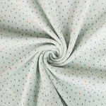 Punto Tundosado Gotitas Verde Oeko-Tex® - Ribes y Casals