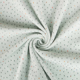 Punto Tundosado Gotitas Verde Oeko-Tex® - Ribes y Casals