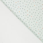 Punto Tundosado Gotitas Verde Oeko-Tex® - Ribes y Casals