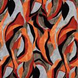 Punto Viscosa Abstract Naranja - Ribes y Casals