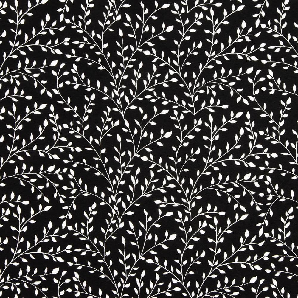 Punto Viscosa Branches Negro - Ribes y Casals