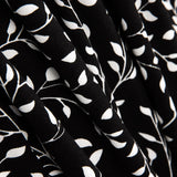 Punto Viscosa Branches Negro - Ribes y Casals