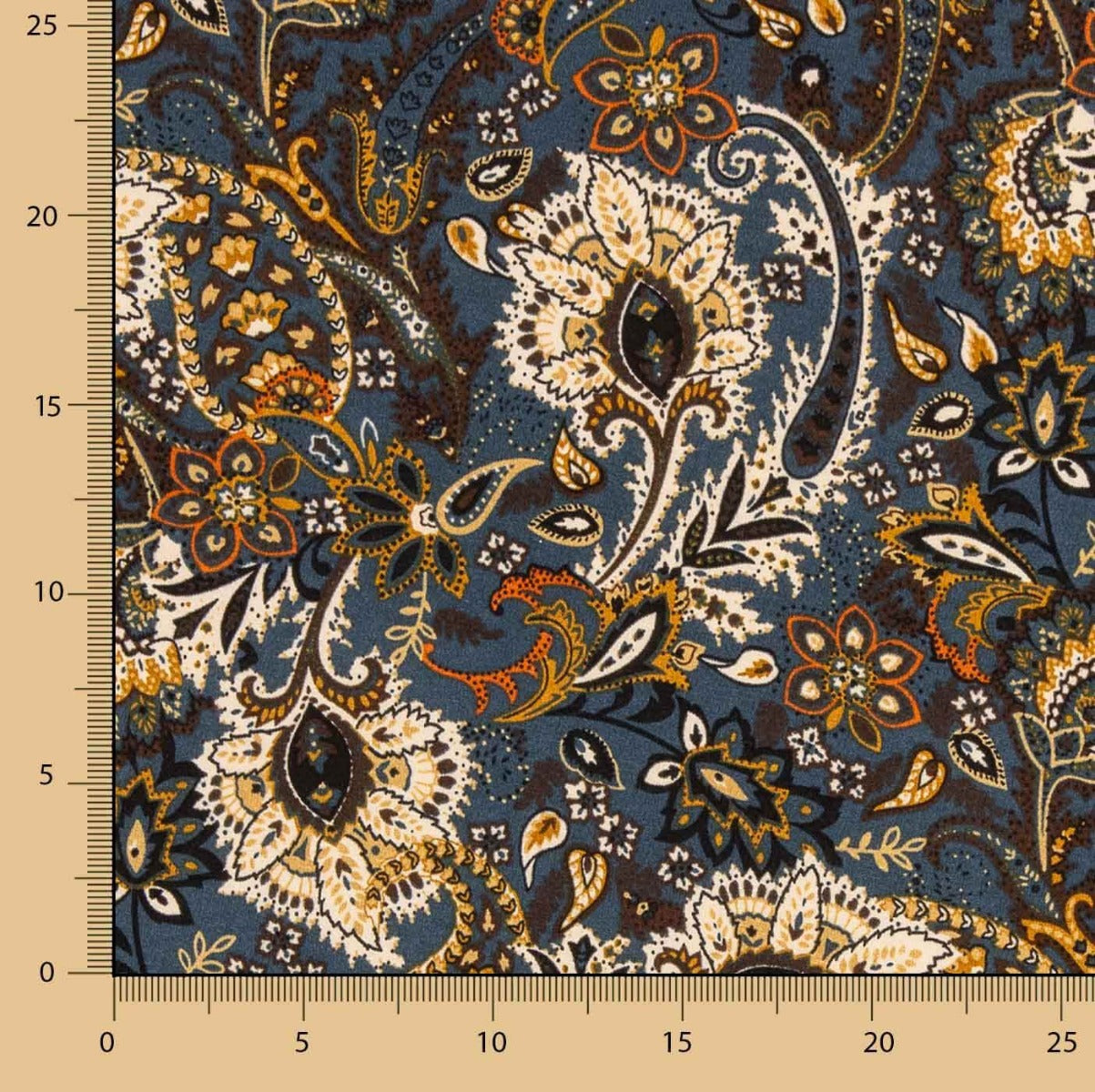 Punto Viscosa Cachemire Azulado - Ribes y Casals