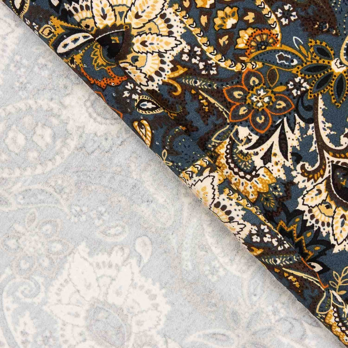 Punto Viscosa Cachemire Azulado - Ribes y Casals