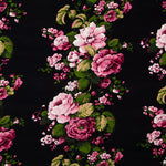 Punto Viscosa Cretona Negro - Ribes y Casals