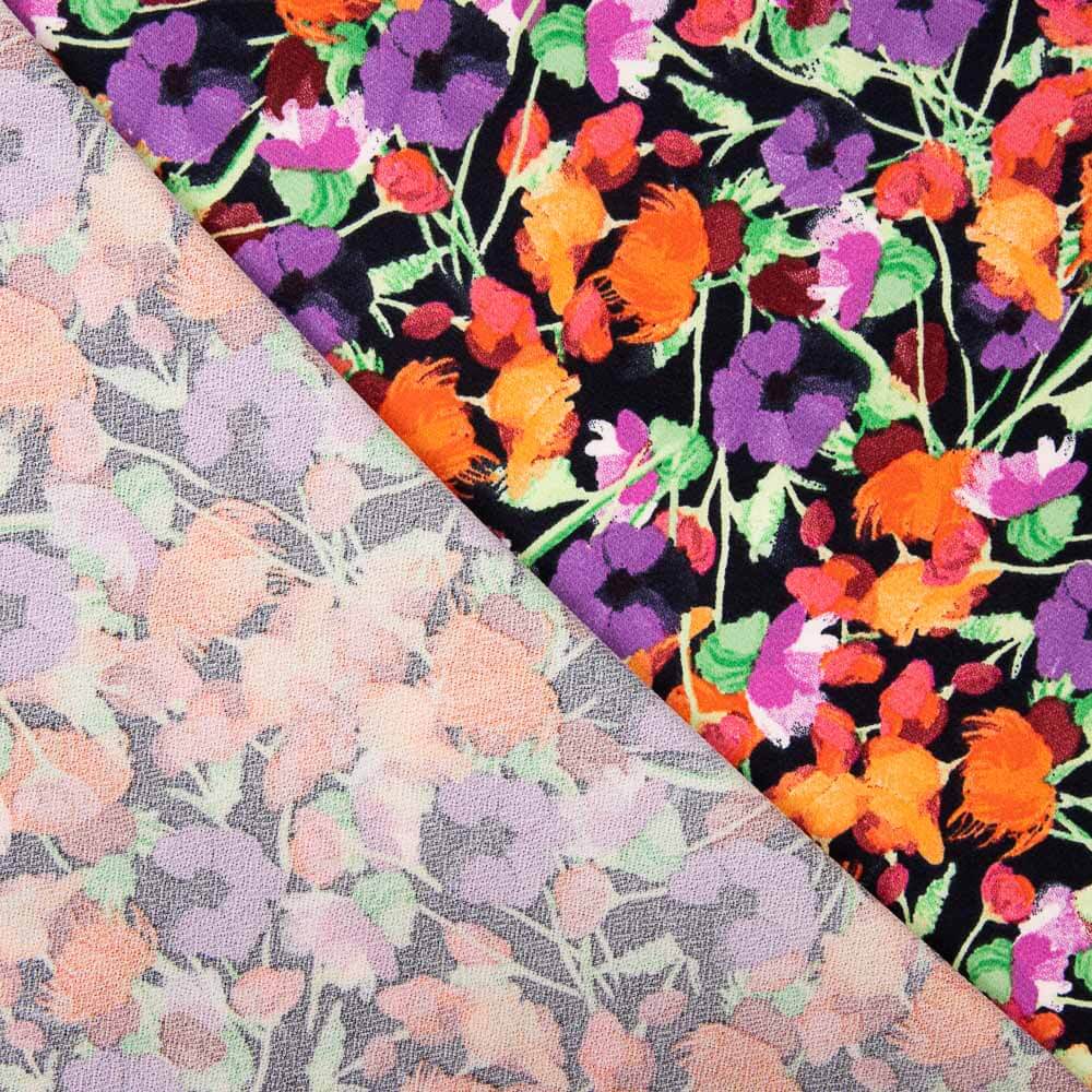 Punto Viscosa Dalhia Negro - Ribes y Casals