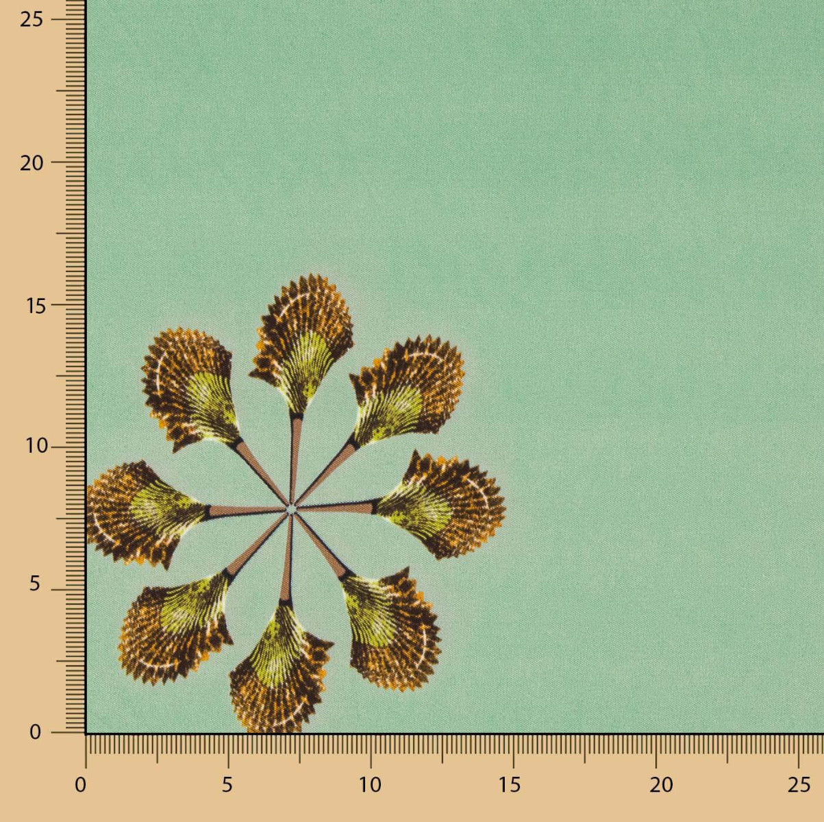 Punto Viscosa Estampado Dordi - Ribes y Casals