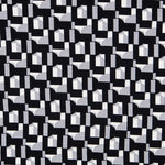 Punto Viscosa Geo Negra Gris - Ribes y Casals