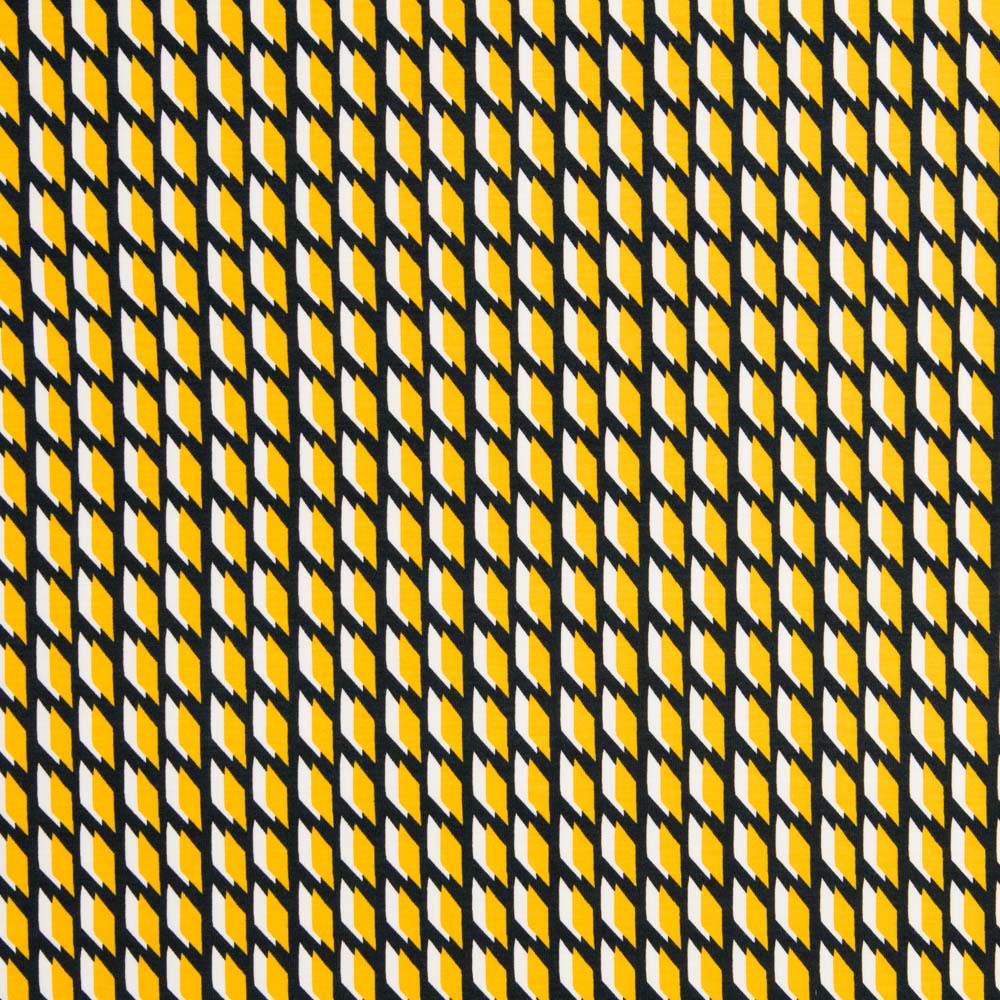 Punto Viscosa Geométrico Amarillo - Ribes y Casals