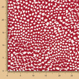 Punto Viscosa Ikat Granate - Ribes y Casals