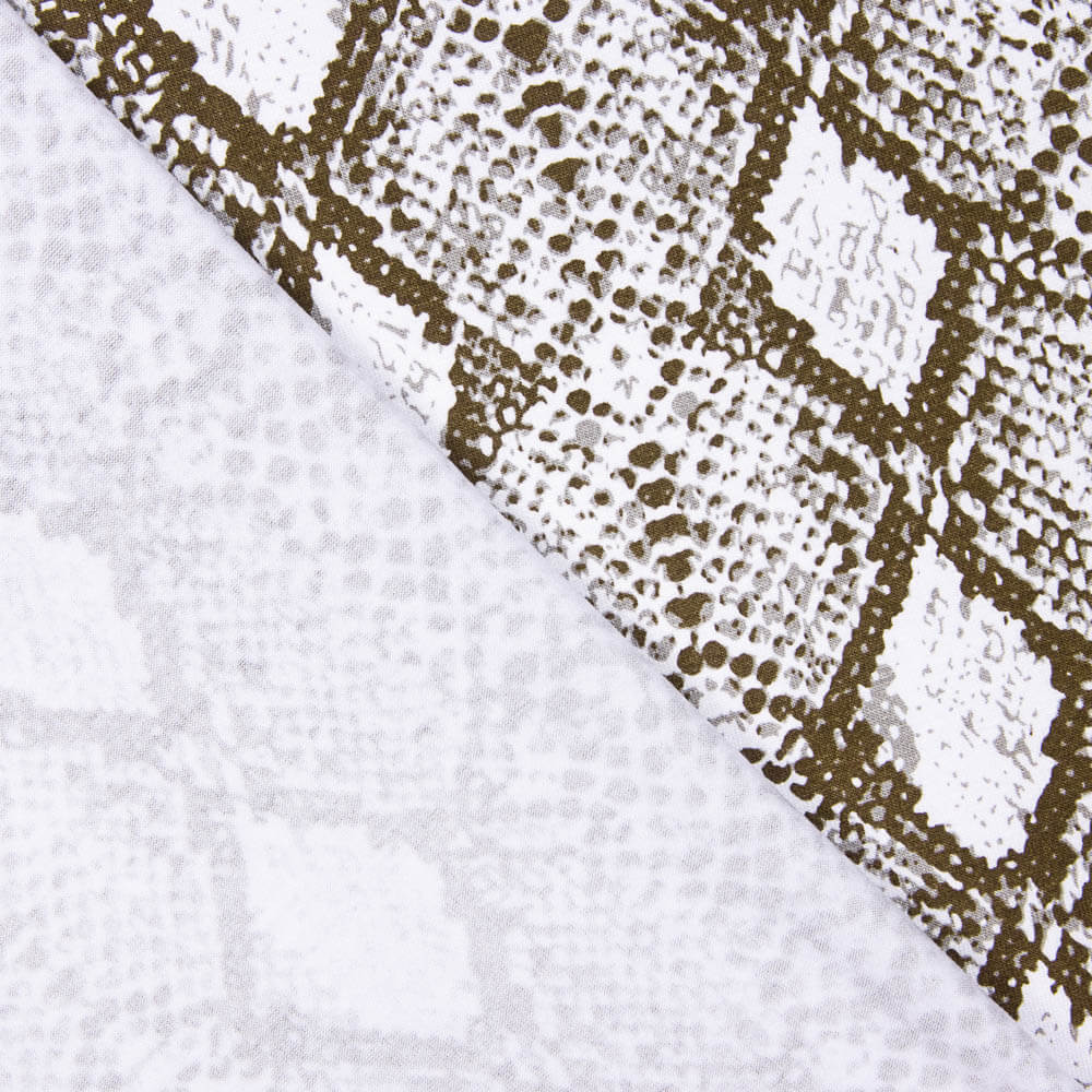 Punto Viscosa Ikat Marrón - Ribes y Casals