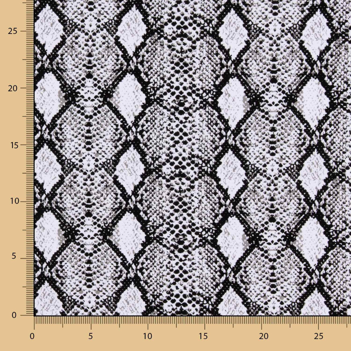 Punto Viscosa Ikat Negro - Ribes y Casals