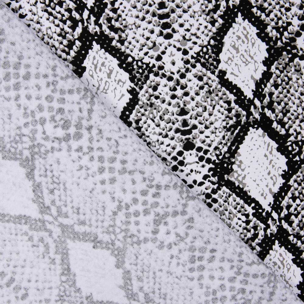 Punto Viscosa Ikat Negro - Ribes y Casals