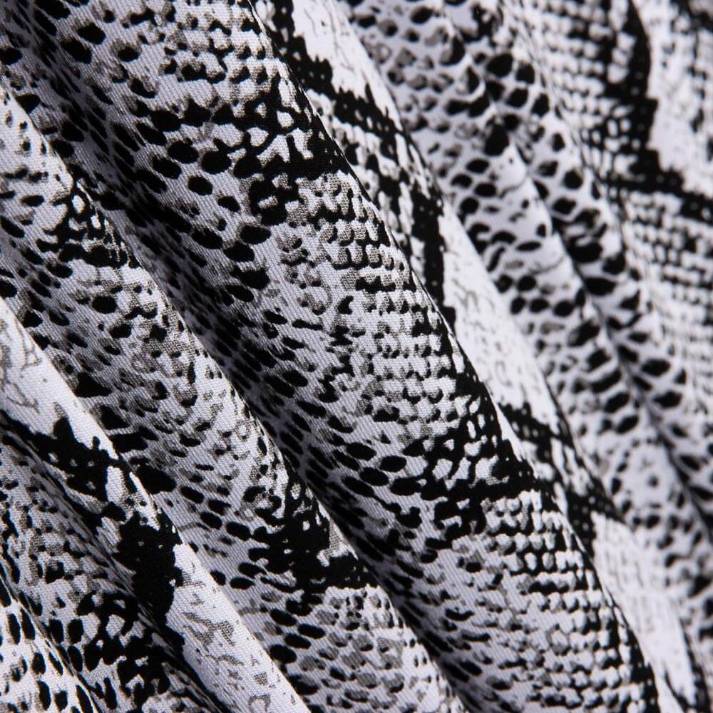 Punto Viscosa Ikat Negro - Ribes y Casals