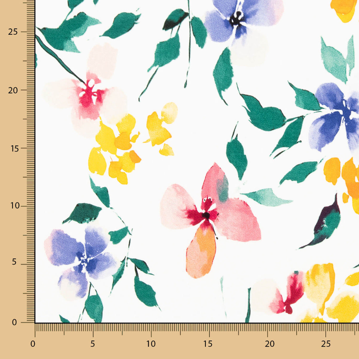 Punto Viscosa Jardín Blanco - Ribes y Casals