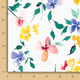 Punto Viscosa Jardín Blanco - Ribes y Casals