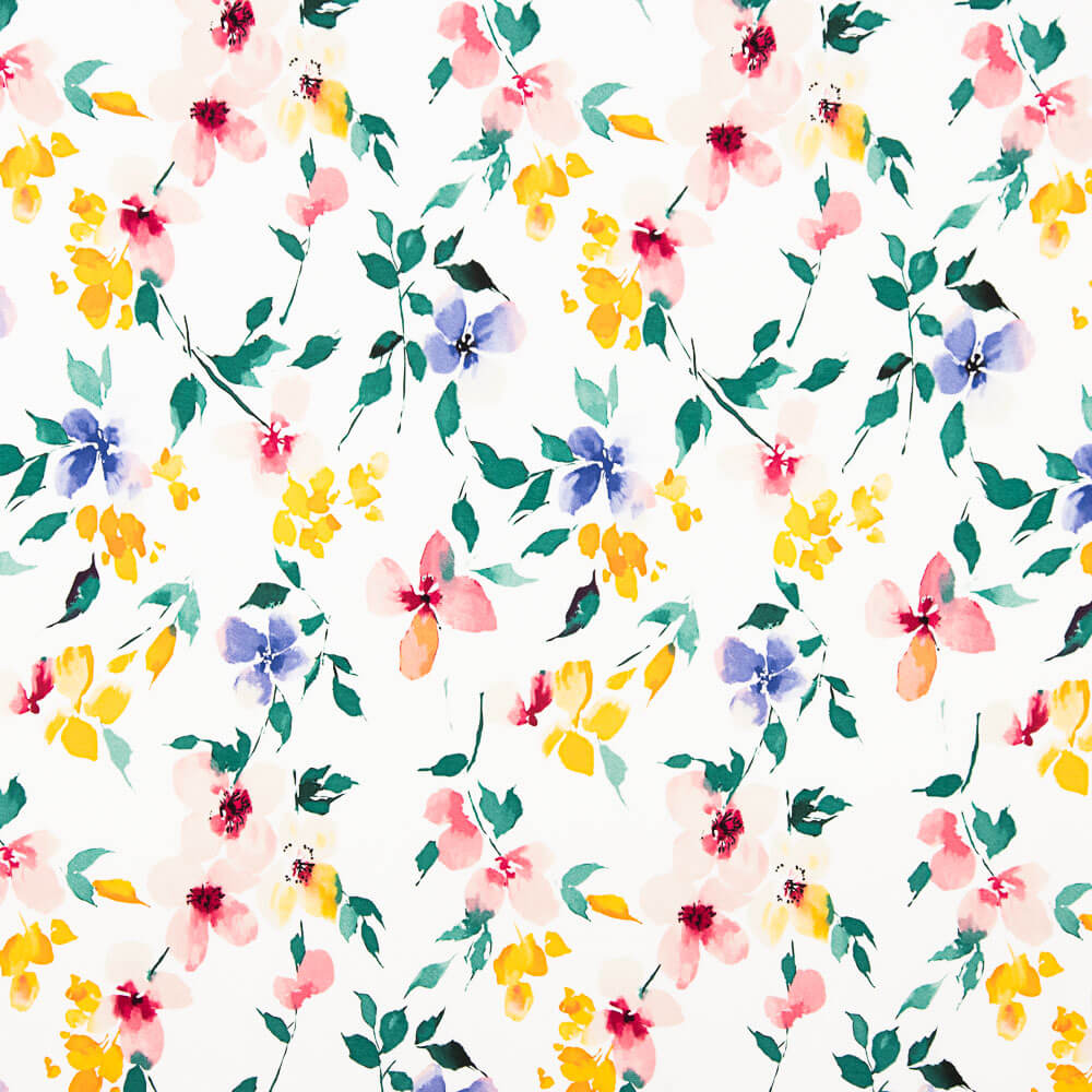 Punto Viscosa Jardín Blanco - Ribes y Casals