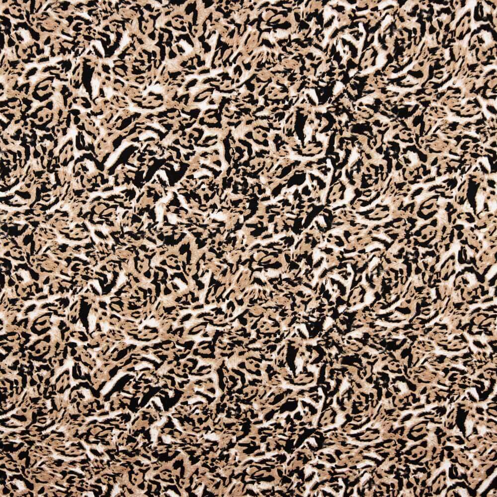 Punto Viscosa Leopardo Beige - Ribes y Casals