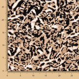 Punto Viscosa Leopardo Beige - Ribes y Casals