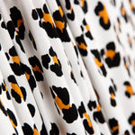 Punto Viscosa Leopardo Blanco - Ribes y Casals