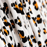 Punto Viscosa Leopardo Blanco - Ribes y Casals