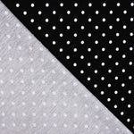 Punto Viscosa Lunares mini Negro - Ribes y Casals