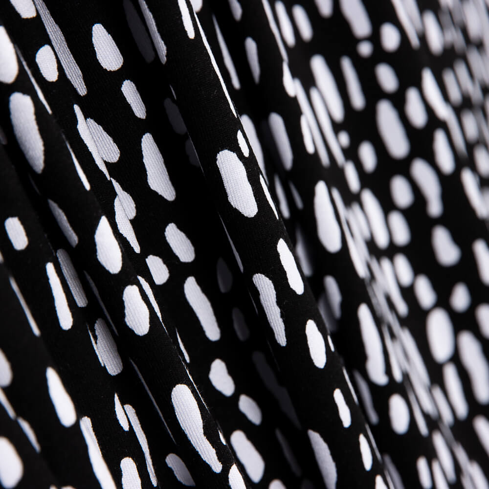 Punto Viscosa Moteado Blanco - Ribes y Casals