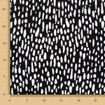 Punto Viscosa Moteado Blanco - Ribes y Casals