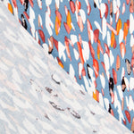 Punto Viscosa Plumas Gris Azulado - Ribes y Casals