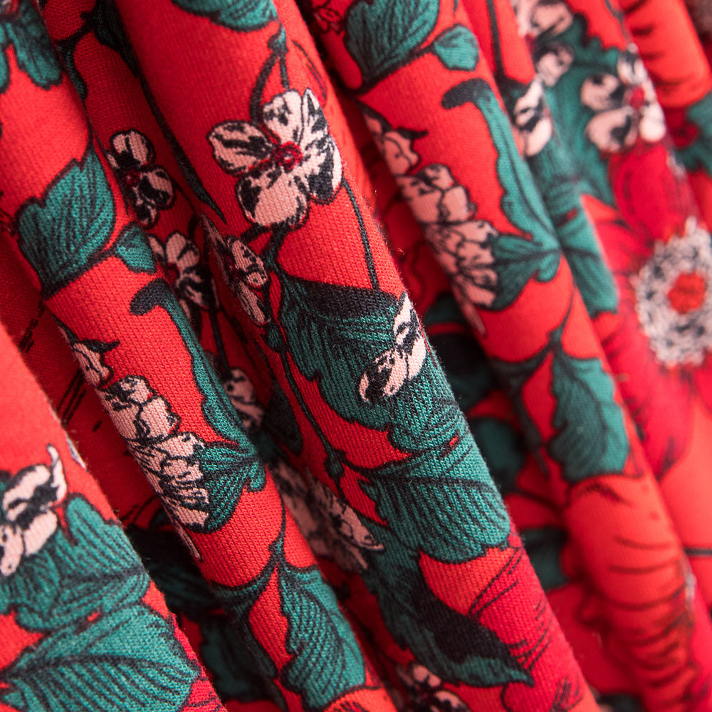 Punto Viscosa Primavera Roja - Ribes y Casals