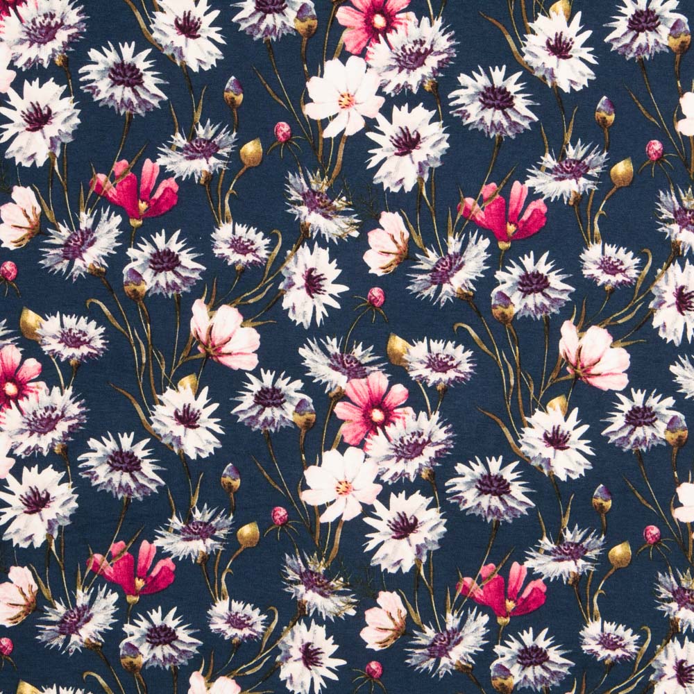 Punto Viscosa Privamera Azul Noche - Ribes y Casals