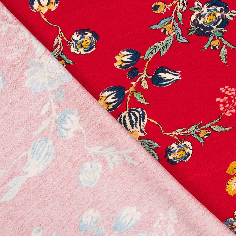 Punto Viscosa Retro Rojo - Ribes y Casals