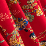 Punto Viscosa Retro Rojo - Ribes y Casals