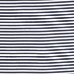 Punto Viscosa Stripes Azul Marino - Ribes y Casals