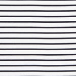 Punto Viscosa Stripes Negro - Ribes y Casals