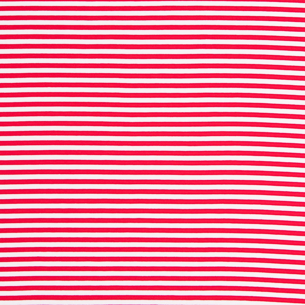 Punto Viscosa Stripes Rojo - Ribes y Casals