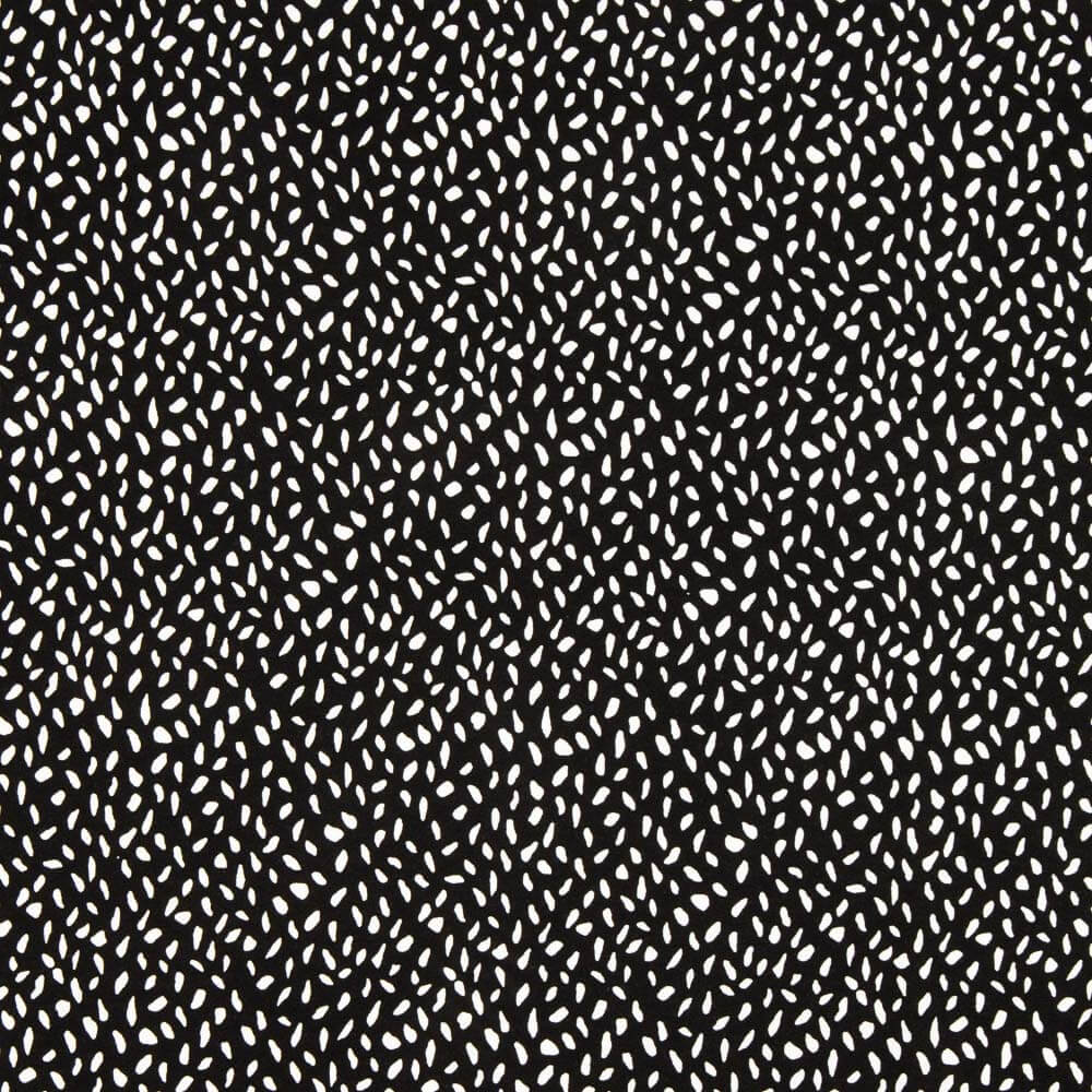 Punto Viscosa Tears Blanco-Negro - Ribes y Casals