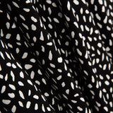 Punto Viscosa Tears Blanco-Negro - Ribes y Casals