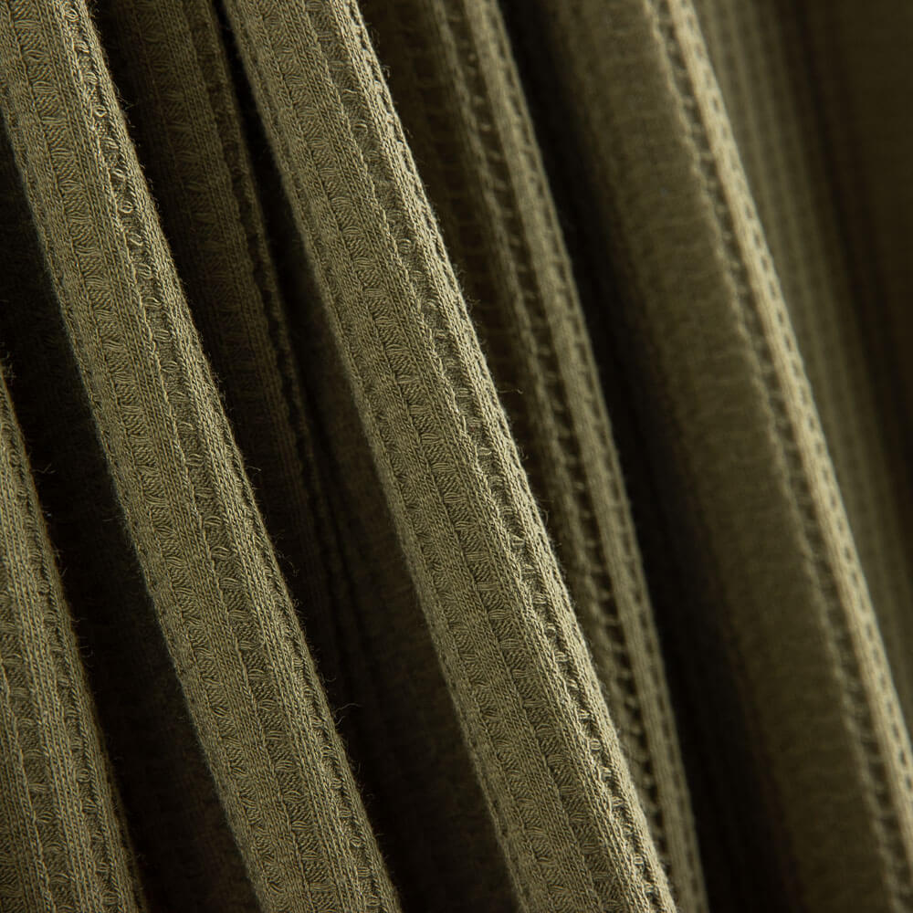 Punto Waffle Verde Caza - Ribes y Casals